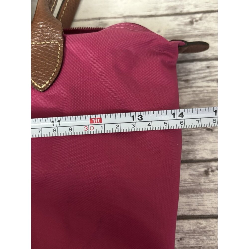 Longchamp Pink Raspberry Handbag Le Pliage Tote Bag Small - Picture 16 of 16